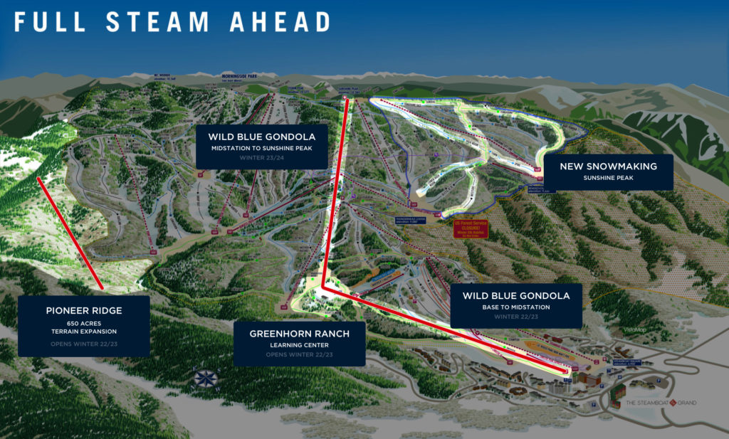 Wild Blue Steamboat's Second OutofBase Gondola Full Steam Ahead